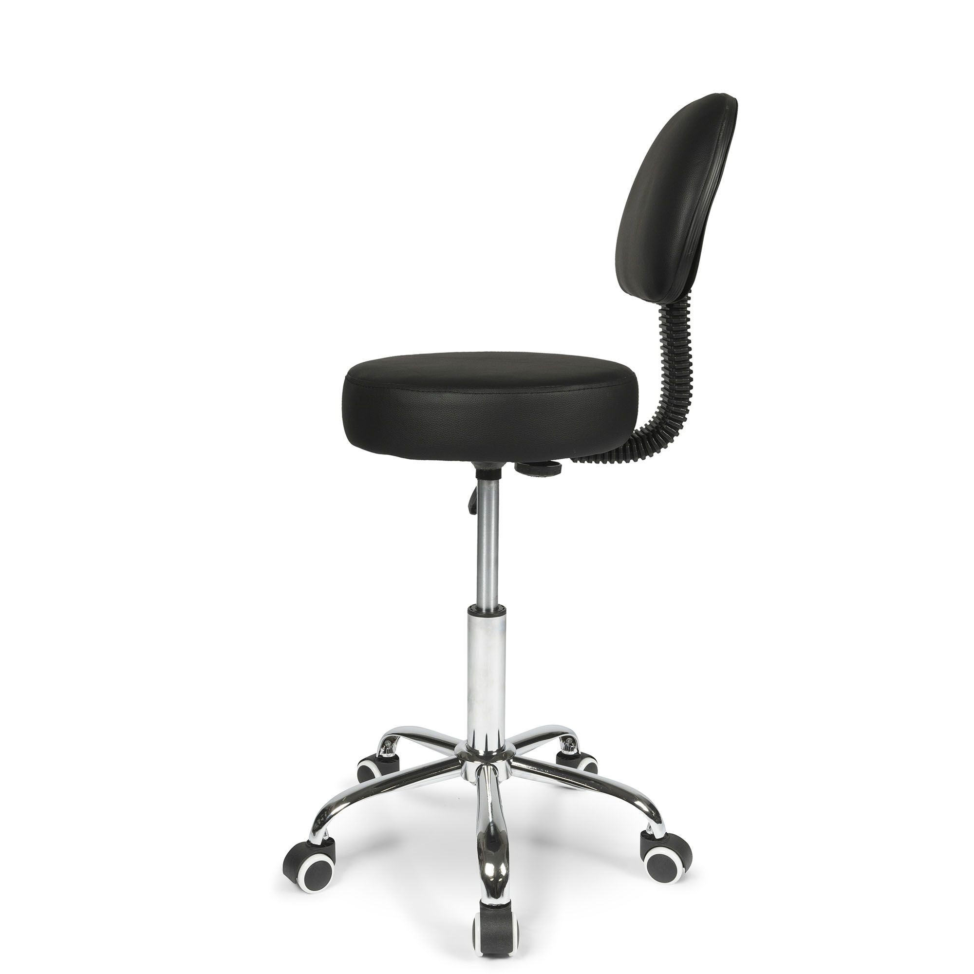 Dunimed Work Stool with wheel and backrest