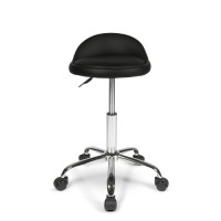 Dunimed Work Stool with Wheels and Backrest