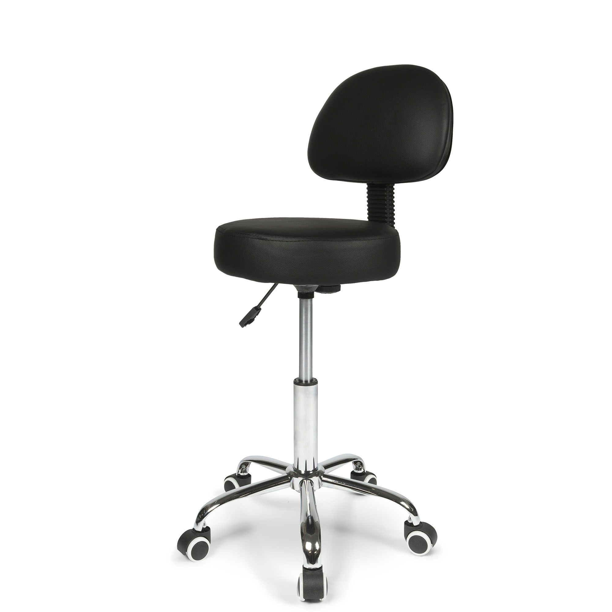 Dunimed Work Stool with wheel and backrest