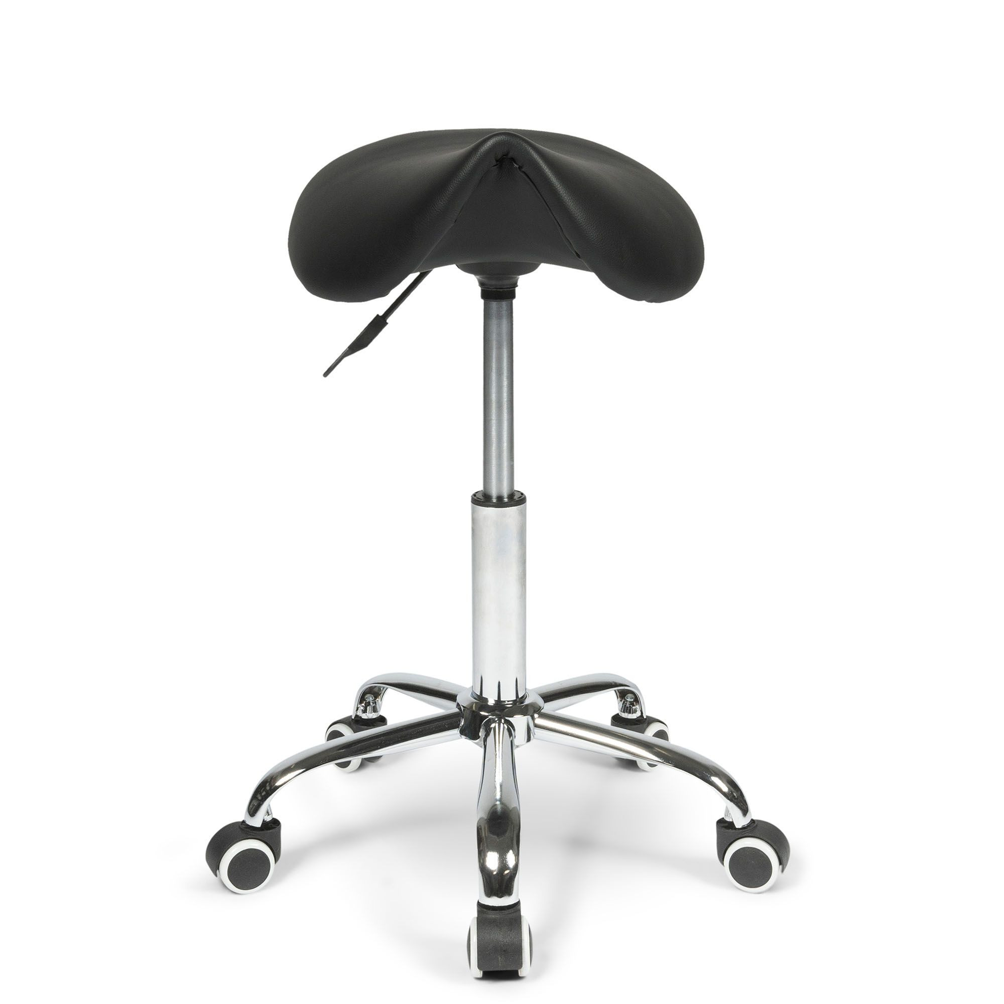 Dunimed - Ergonomic Saddle Stool with Tiltable Seat - Black